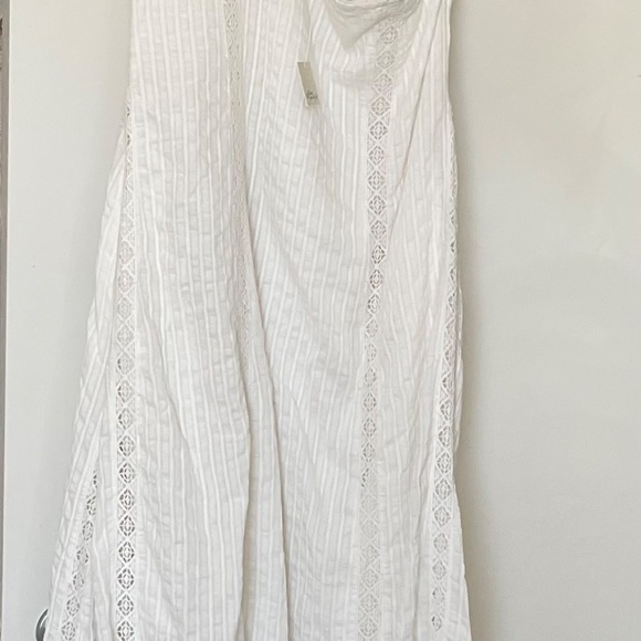 FREE PEOPLE Beautiful white cotton asymmetric dress - Picture 13 of 16